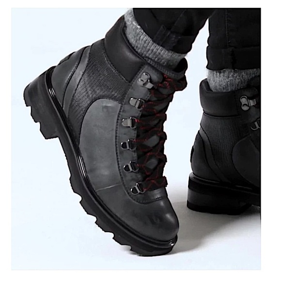 Sorel Shoes - New—-Sorel Lennox hiking boots-black-size 6